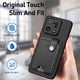 thumbnail image 3 of Funda Billetera Tejida para Xiaomi 13 Pro con Soporte y Tarjetero Negro, 3 of 4