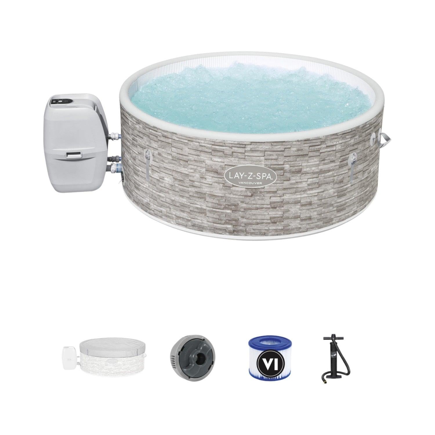 Hot Tub Spa Inflable Vancouver 5 Personas Bestway