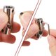 thumbnail image 4 of Uxcell 2 piezas de 8mm a 8mm ID Acoplamiento de Eje de Junta Universal de Dirección L35XD14 Metal 45° Grados Acoplador de Juntas Giratorias, 4 of 6