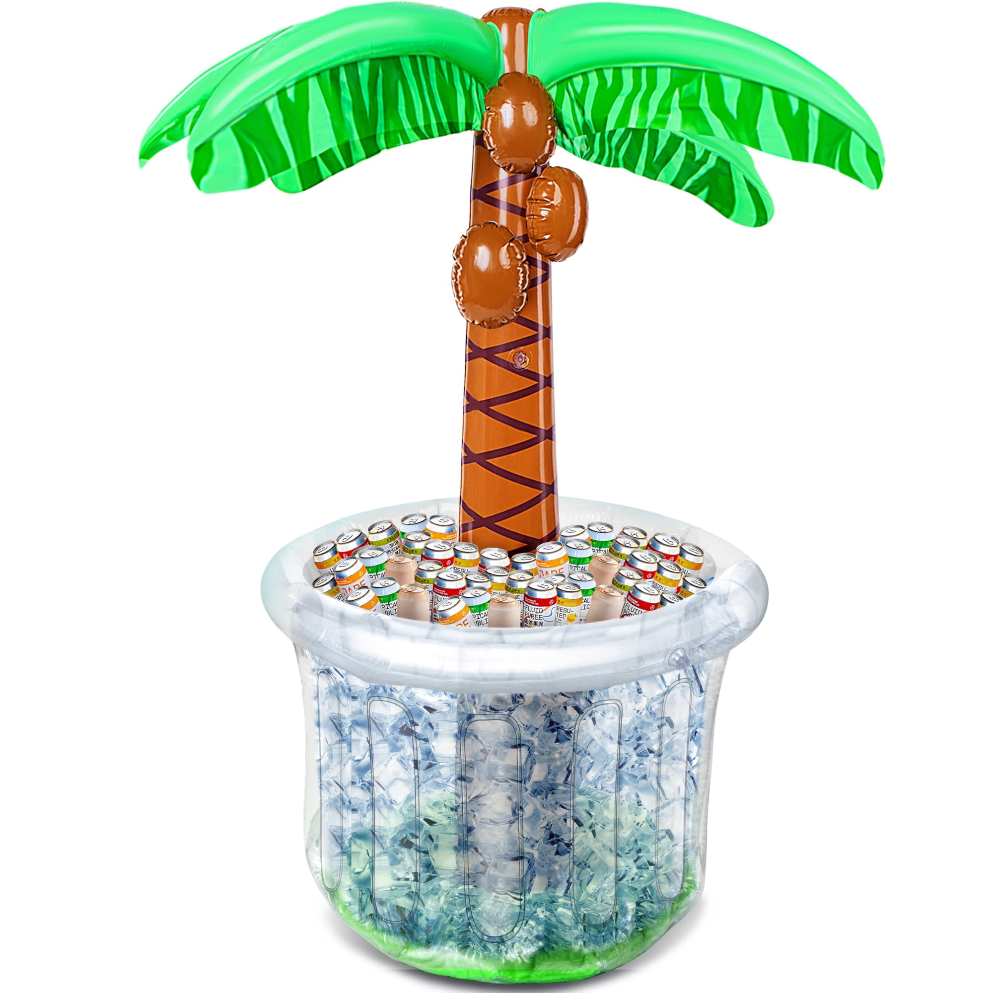 Hielera Inflable Con Forma De Palmera Joyin 60 Para Decoración De Fiestas En La Playa