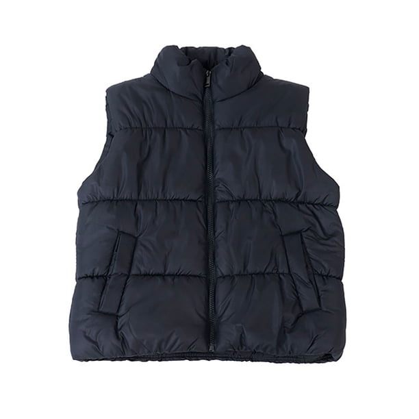 Parka Niña Teen Sin Mangas Color Negro Corona