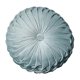 thumbnail image 4 of Pintuck Pillow Round Pumpkin Floor Pillow para silla Couch Blue-Plush, 4 of 5