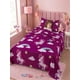 thumbnail image 2 of Sábanas infantiles 1 Plaza Diseño unicornio morado ultra suave, 2 of 6