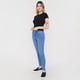 thumbnail image 4 of Jeans Mujer High Waist Botones Azul C Corona, 4 of 5