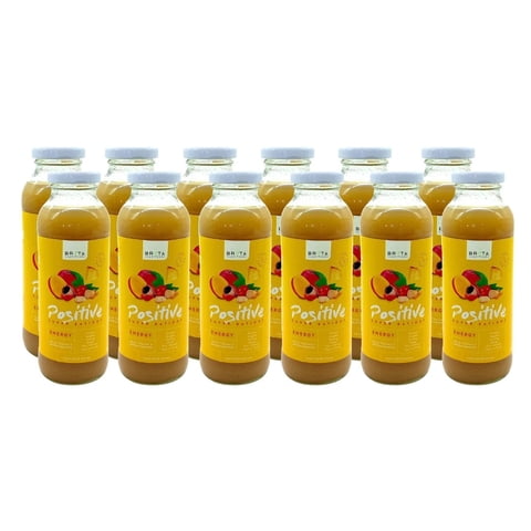 Brota Superfoods - Pack 12 Batidos Positive Fruta + Superalimentos Energy