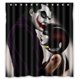 thumbnail image 1 of Cortina de ducha de baño con ganchos, diseño de Joker y Harley Quinn, tamaño 60 x 72 pulgadas, 1 of 3