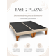 thumbnail image 4 of Base de Cama 2 Plazas Beige en Lino, 4 of 4