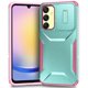 thumbnail image 1 of Funda Resistente para Samsung Galaxy A25 5G con Tapa Deslizante y Protección Militar Verde, 1 of 6