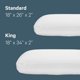thumbnail image 4 of Espuma refrescante Pillow Casper Sleep Essential, tamaño king, 4 of 7