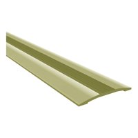 Cubrejunta Metálica Plana Con Perforaciones 1Mt Dorada Dvp