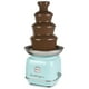 thumbnail image 1 of Fondue de chocolate, fuente Nostalgia, 4 niveles, 950 ml, aguamarina, 1 of 3