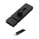 thumbnail image 4 of Pestillo De Puerta Cerradura Deslizante Pestillo De Perno Cilíndrico Para Patio Interior Y Exterior 100 Mm Negro, 4 of 5