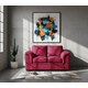 thumbnail image 1 of Sofa Ancona 2 C Tela Velvet Burdeo, 1 of 6