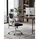 thumbnail image 3 of Silla Ergonómica de Oficina con Apoyacabeza Blanca, 3 of 7