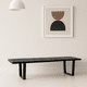 thumbnail image 2 of Banqueta de Madera y Metal George Nelson 160cm - Negra, 2 of 7
