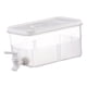 thumbnail image 1 of Dispensador de bebidas de plástico para refrigerador, dispensador de bebidas heladas con grifo, dispensador de jarra de agua potable, hervidor frío , 3L, 1 of 5