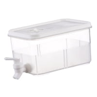Magideal - Dispensador De Bebidas De Plástico Para Refrigerador, Dispensador De Bebidas Heladas Con Grifo, Dispensador De Jarra De Agua Potable, Hervidor Frío , 3L