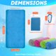 thumbnail image 3 of Toallas Refrescantes RUENVUE Paquete de 4 102x30 cm Gimnasio y Exterior, 3 of 7