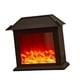 thumbnail image 2 of Linterna de chimenea pequeña con forma de chimenea falsa alimentada por USB o batería, LED con llama, decoración navideña decorativa para interiores y Techo plano, 2 of 5