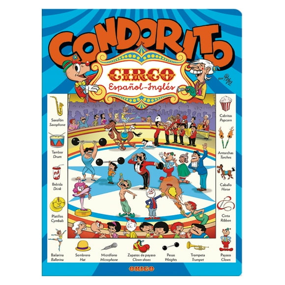 Libro Condorito Circo Español Ingles