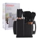 thumbnail image 1 of Juego de Utensilios de Cocina de 19 piezas con Base y Tabla de Cortar, 1 of 7