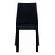 thumbnail image 1 of Silla Negra De Policarbonato Reyplast Diamante Soporta 95 Kg, 1 of 4