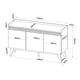 thumbnail image 2 of Buffet Rapsodia Color Miel 133 x 80 x 41,8 cm, 2 of 3