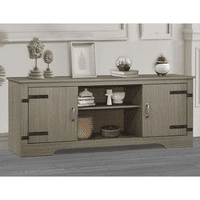 Msa Muebles Santa Ana - Rack 1.5 Mt. Waltnut Wood