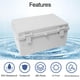 thumbnail image 3 of Caja de conexiones LMioEtool de ABS impermeable IP65 29 x 19 x 14 cm, 3 of 8