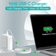 thumbnail image 2 of 96W Cargador Rápido USB C Compatible con MacBook Pro 16/15/14/13 Pulgadas, MacBook Air 2020/2019/2018, 2024 iPad, Fuente de Alimentación Rápida Tipo C, Cable de Carga USB C, 2 of 2