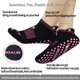 thumbnail image 4 of Calcetines de yoga BIOAUM para mujer, 6 pares, algodón, agarre antideslizante, 4 of 6