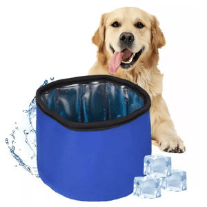 Genérica - Tazon Bebedero Gel Térmico Frío Mascotas Perros Gatos