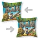thumbnail image 2 of Dino Dan Fundas de almohada de terciopelo con tema, regalos de funda de almohada, decoración para el hogar, cojín de lanzar, regalo de cumpleaños para fans y parejas.40*40cm., 2 of 6