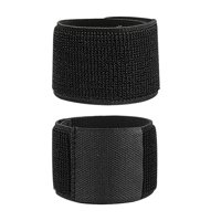 Magideal - 2 Unidades De Espinilleras De Fútbol, Correas De Tobillo De Fútbol, Protección De Tobillo, Protección De Tobillo Ligera Y Transpirable Para Entrenar T Negro