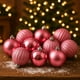 thumbnail image 3 of 10 Bambalinas Esfera Navideña 6cm Oro Rosa Adorno Decoración, 3 of 3