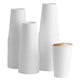 thumbnail image 1 of Vasos de café desechables GUSTO, papel blanco, 16 oz, 100 unidades, 1 of 8