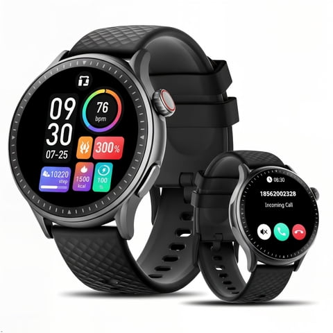 Reloj Inteligente Raqivo Gtr3 1.43"" Amoled Con Llamadas