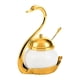thumbnail image 2 of Contenedor De Azúcar, Bote De Porcelana, Contenedor De Especias Para Buffets De Boda De Azúcar, Oro, 2 of 5