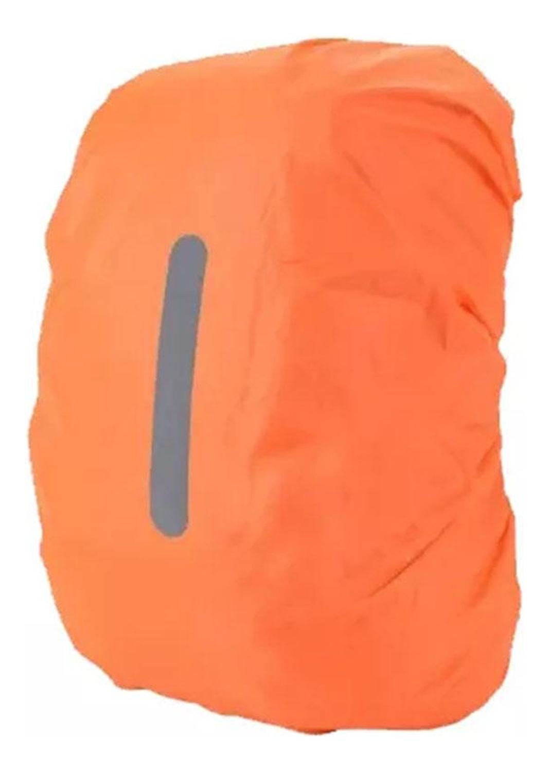 Genérica - Funda Cubre Mochila Impermeable Reflectante 45-55 Litros Multicolor