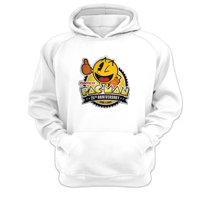 Genérico - Polerón Canguro Pacman Blanco Talla Xs Unisex