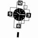 thumbnail image 5 of Reloj De Pared Con Péndulo Oscilante, Movimiento Silencioso, Reloj Colgante Para Dormitorio De Granja, 5 of 5