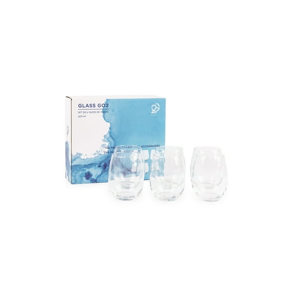Set 6 Vasos de Vidrio 590 Ml GO2