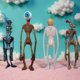 thumbnail image 5 of Figura de acción de horror Siren Head 20 cm BELEJOYFOK – Pack de 4, 5 of 6