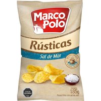 Papas Fritas Rústicas Sal De Mar 185 G Marco Polo