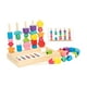 thumbnail image 4 of Juego De Juguetes De Secuenciación Apilables De Madera, Cuentas De Cordones Y Bloque De Apilamiento Para Niños, 4 of 5
