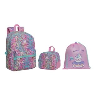 Pack Kids Niña (X3) Faded Multicolor Head