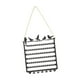 thumbnail image 3 of Estante Colgante Para Joyería, Cadenas De 7 Niveles Para Tienda, Vestidor, Transmisión En Vivo, Negro, 3 of 3