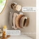 thumbnail image 4 of Organizador De Scrunchies Autoadhesivo De Pared Blanco, 4 of 9