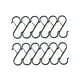 thumbnail image 5 of 12 Ganchos De Metal En Forma De S De 3,6 Pulgadas, Ganchos Para Estante De Ollas De Cocina, Sombreros, Utensilios De Cocina, Color Negro, 5 of 5