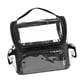 thumbnail image 3 of Bolsa para brochas de maquillaje de gran capacidad, impermeable, con divisor ajustable, portátil, con asa, bolsa organizadora de maquillaje de viaje Negro, 3 of 5